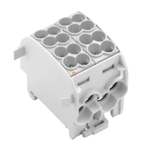   Clemă de legătură pentru cablu principal 4x 25/4x16 mm² gri WPD 201, 2731220000 Weidmüller