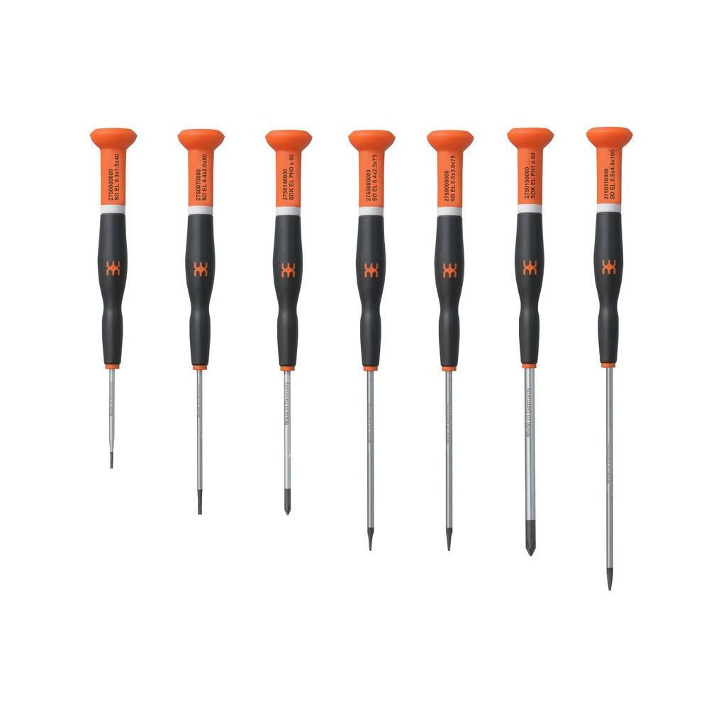 Set de șurubelnițe Weidmüller, 7 piese SD EL SET 1,5-4,0/PH0/1 2750160000
