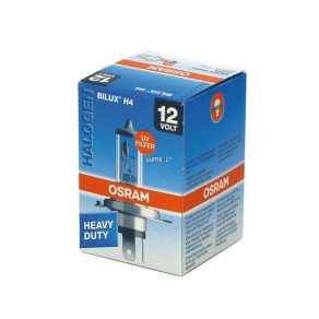   Bec halogen Osram Original Line 12V H4 pentru faruri, 12 V, durată lungă de viață, robustețe sporită, calitate OEM, 94193, 1 buc./cutie