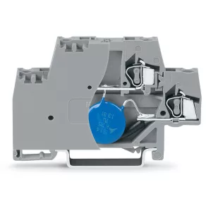   Bloc de conectare cu două etaje Wago, cu placă de capăt și varistor, 2,5 mm² (280-504/281-582)