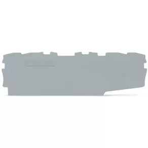   Placă terminală și de distribuție Wago, grosime 0,7 mm, gri (2000-2195)