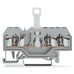 Bloc de borne Wago cu 3 fire, demontabil, gri (280-683)