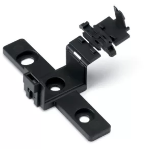 Suport de fixare Wago cu 2–5 poli, negru (890-310)