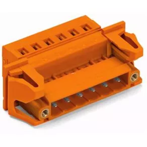 Bloc terminal cu fir Wago 1, portocaliu (231-639/129-000)