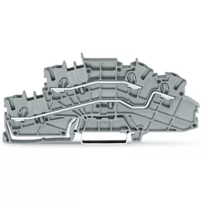   Bloc de conexiuni Wago cu mai multe etaje, 4 mm², gri (2003-6642)