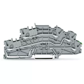   Bloc de conectare Wago cu mai multe etaje, 4 mm², gri (2003-6645)
