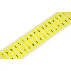   Etichete Wago, pentru imprimanta Smart Printer, autoadezive, 8 x 20 mm, galbene, (210-807/000-002)