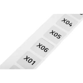 Etichete pentru butoane Wago 28x28 mm (210-854)