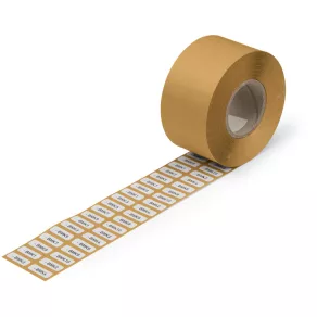   Etichete textile Wago pentru imprimanta Smart Printer, autoadezive continuu, albe (210-811)
