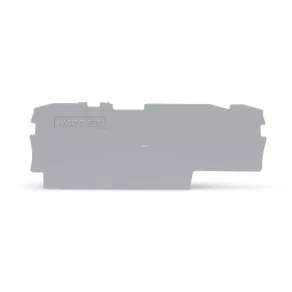   Placă terminală și de distribuție Wago, grosime 1 mm, gri (2002-1791)
