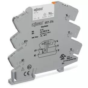 Wago rel 24 VCC, gri (857-314)