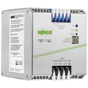   Sursă de alimentare trifazată cu comutare Wago SMPS Eco (787-742)