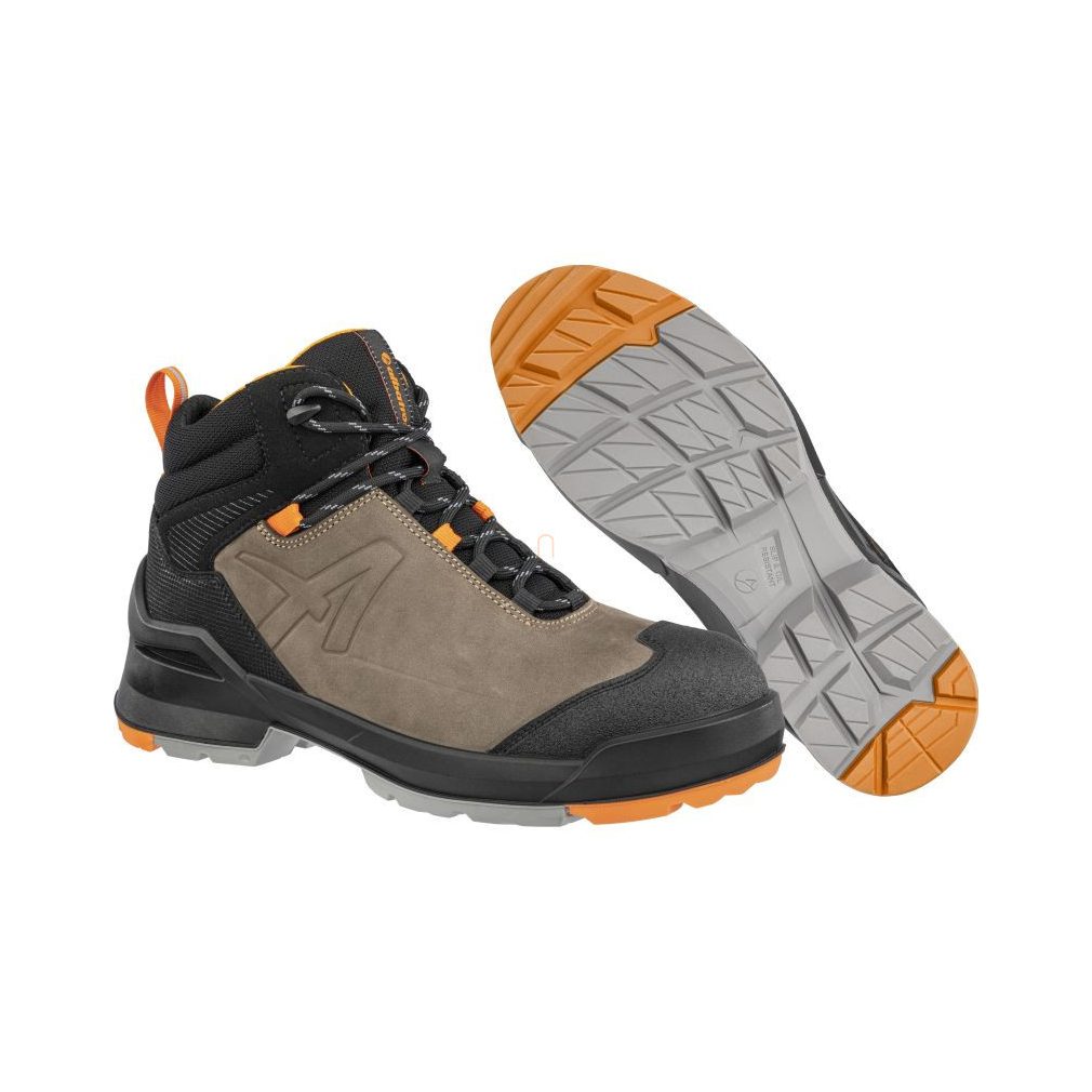 Munkavédelmi bakancs Albatros Taraval Brown Mid 44-es S3L ESD FO SR ALB-638020-44