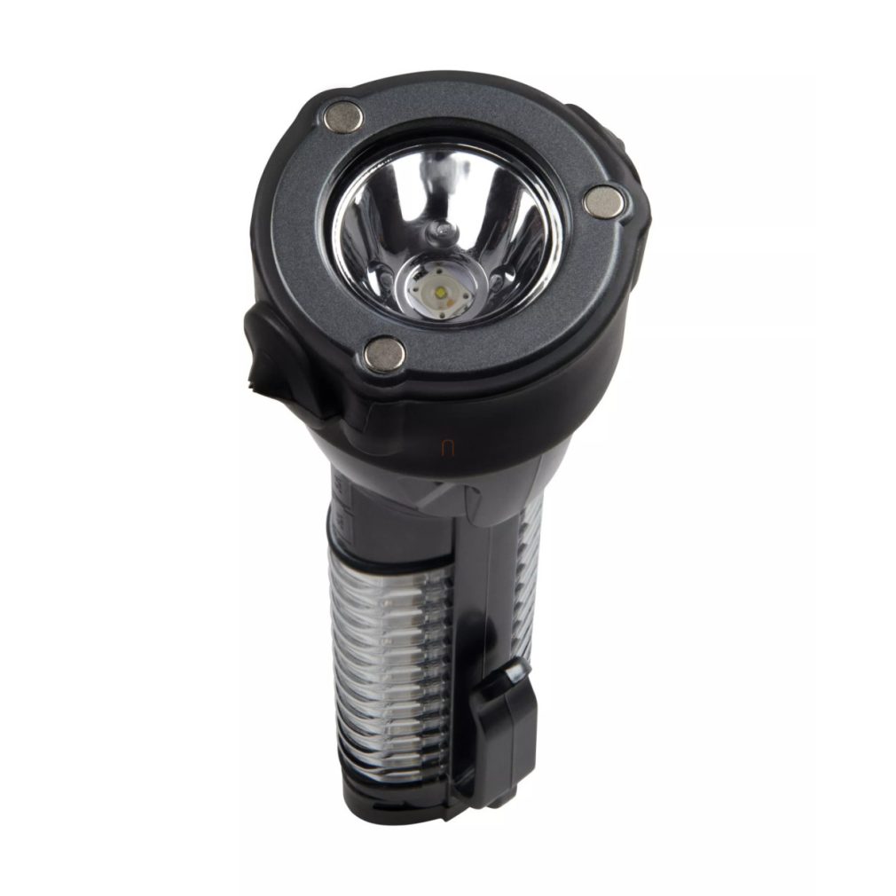 Osram LEDguardian Saver Light Plus, lampă de avertizare și siguranță de 6500 K, cu 12 LED-uri galbene intermitente, dispozitiv de tăiere a centurii de siguranță, ciocan pentru geamuri, LEDSL101-01B