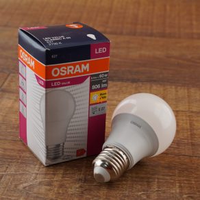   Osram E27 LED Value 8,5 W 806 lm 2700 K alb cald 220° - înlocuiește becul de 60 W