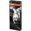 Lampă de citit flexibilă cu LED Osram Onyx Copilot cu conexiune fixă, 12/24 V, 3200 K, 20 lumeni, gât din silicon negru, ONYX L-7