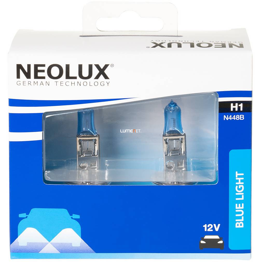 Neolux Blue Light N448B-SCB H1 12V 2db/csomag