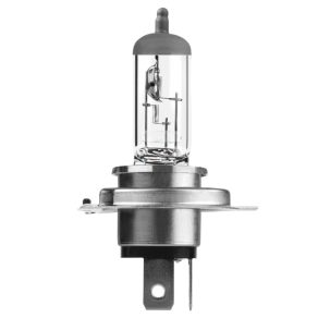   Bec halogen Neolux H4 pentru faruri, durată de viață extinsă, durată lungă de funcționare, 12 V, 60/55 W, soclu P43t, N472LL-2SCB, 2 buc./cutie