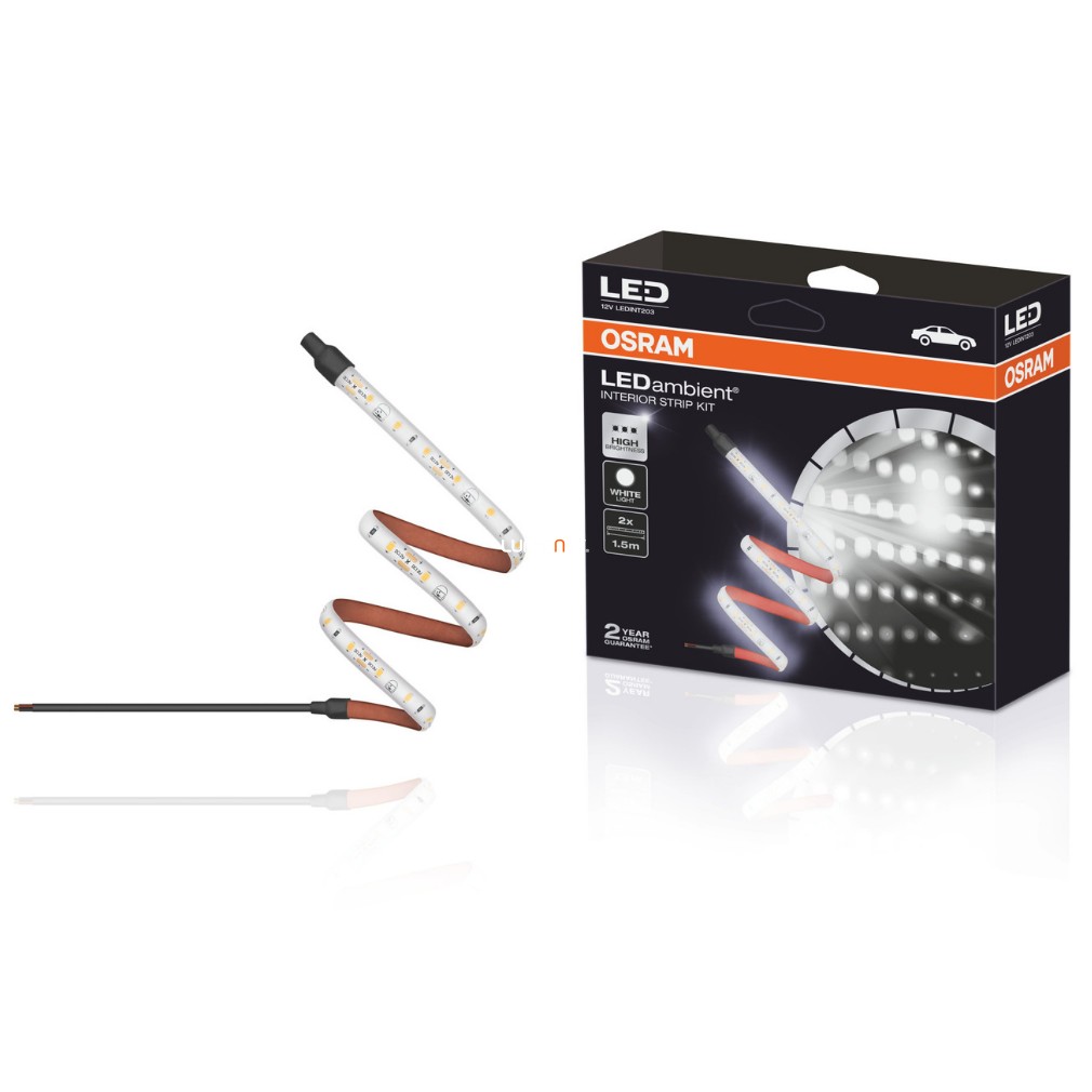 Osram LEDambient alb interior LED benzi set 2X1,5m 1800 lumen