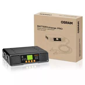   Osram Batterycharge Pro 100A, încărcător profesional de baterii 12 V/24 V cu curent de încărcare de 100 A, încărcare în 7/9 etape, afișaj LCD, OSCP10024