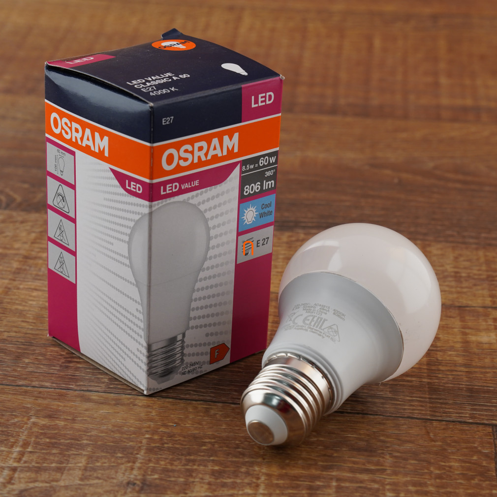 Osram E27 8,5W/4000K LED sursă de lumină