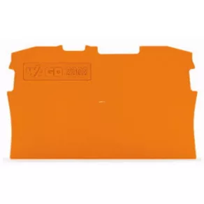   Capac de închidere Wago TopJob_S portocaliu - pentru blocuri terminale din seriile 2001, 2002 (2002-1292)