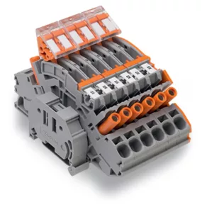   Clemă compactă Wago pentru transformatoare de curent, multicoloră (2007-8875)