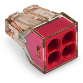 Conector Wago 773-604 pentru cabluri cu patru fire solide