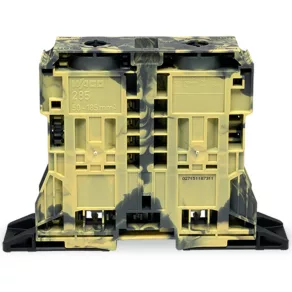   Clemă de legătură cu 2 fire Wago, 185 mm², gri-galben închis (285-1167)