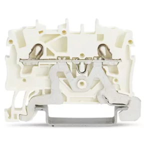   Wago TOPJOB_S Bloc de borne ecranat cu 2 fire, 1,5 mm², alb (2001-1208)