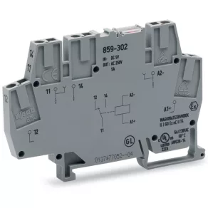 Wago rel 12 VCC, gri (859-303)