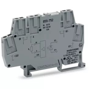 Modul de cuplare optică Wago 5 VCC, gri (859-752)