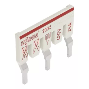   Conector în serie Wago gata de utilizare, izolat, cu 3 direcții (1-3-5), gri deschis (2002-475/011-000)