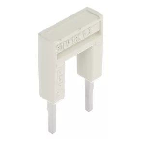   Conector de legătură Wago, izolat, de la 1 la 3, gri deschis (2001-433)
