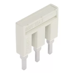   Conector de legătură cu părți laterale Wago TOPJOB_S pentru clemă 2004, 41 A, cu 3 ramuri, gri deschis (2004-403)