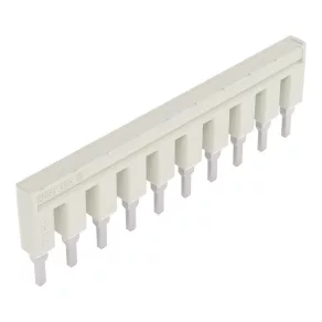   Conector de legătură cu părți laterale Wago TOPJOB_S pentru clemă 2004, 41 A, cu 10 ramuri, gri deschis (2004-410)