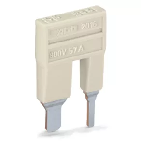  Jumătate de punte de reducere izolată Wago, de la 16/10 mm² până la 10/6/4/2,5 mm², gri deschis (2016-499)