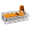 Conector pentru cabluri Wago răsucit 5, transparent 6 mm2 (221-615)