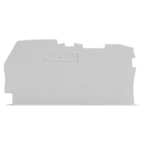   Foaie de terminale și răspunsuri Wago, grosime 0,8 mm, gri (2102-1291)