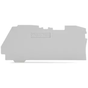   Placă terminală și de distribuție Wago, grosime 1 mm, gri (2106-1291)