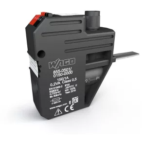   Conector Wago pentru curent și tensiune până la 50 mm², 150/1 A, 0,2 VA, CI: 0,5 (855-501/150-000)