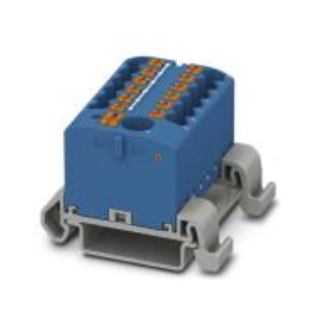 Bloc de distribuție PTFIX 6/12X2,5-NS35A BU, 0,5-10 mm2, 41/24 A 690 V NS 35/7,5, NS 35/15, conexiune cu arc, 3273222