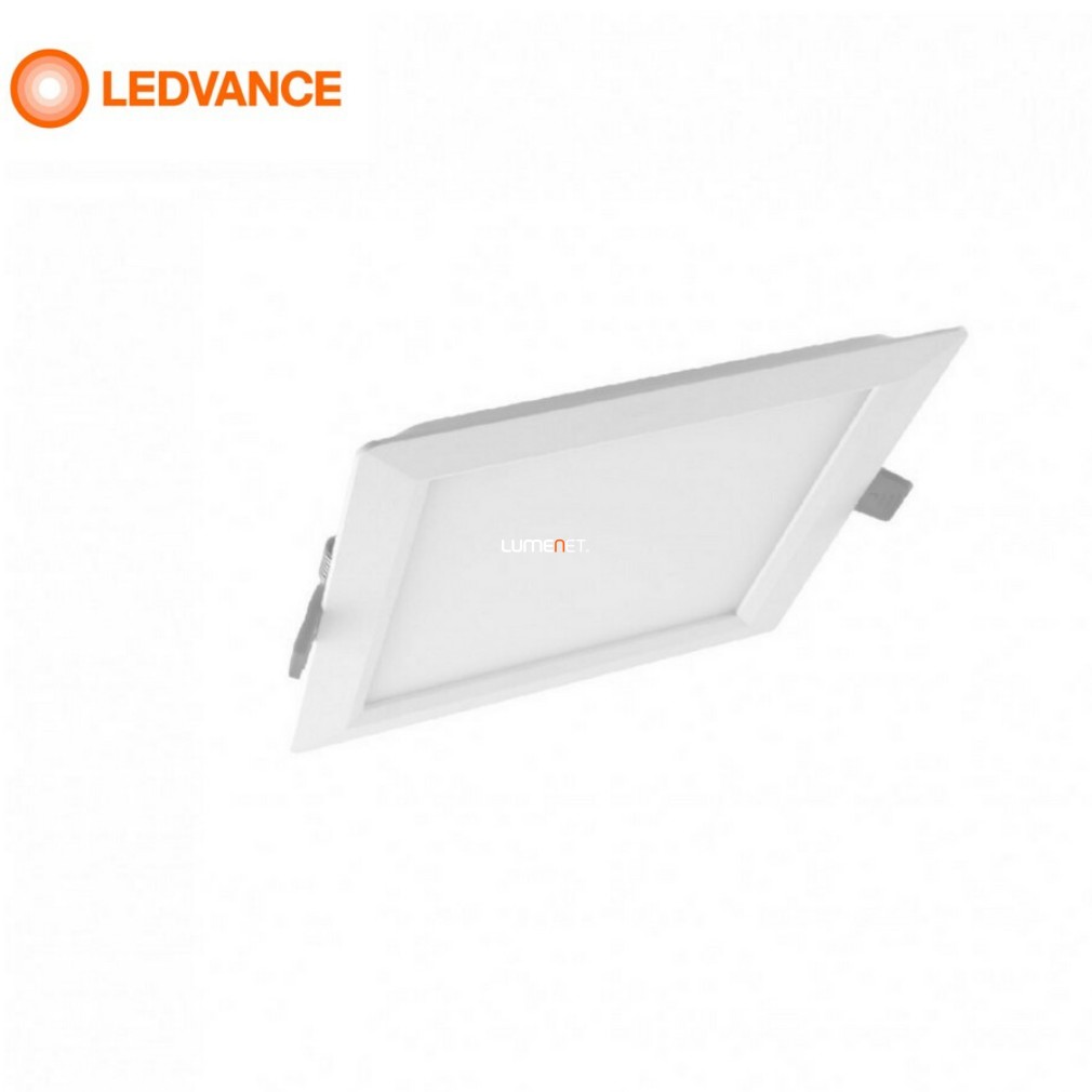 Ledvance Downlight Slim Square 105mm 6W 3000K 420lm IP20 alb LED corp de iluminat 19/20.