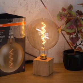   Osram Vintage LED alb extra cald E27, 4W - 28W înlocuitor pentru bec (Big Globe)