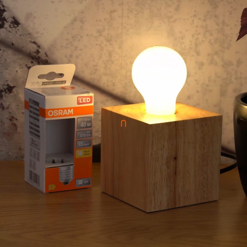Osram E27 LED Star 4W 470lm 2700K alb cald 300° opal - înlocuiește becul de 40W