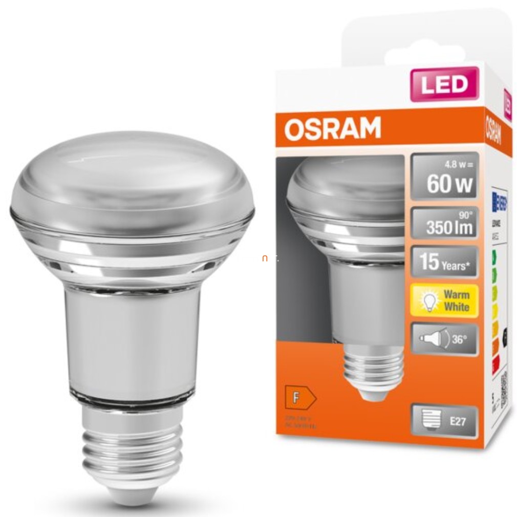 osram-e27-r63-led-star-4-3w-350lm-2700k-alb-cald-36deg-inlocuire-bec-60w-4058075125988