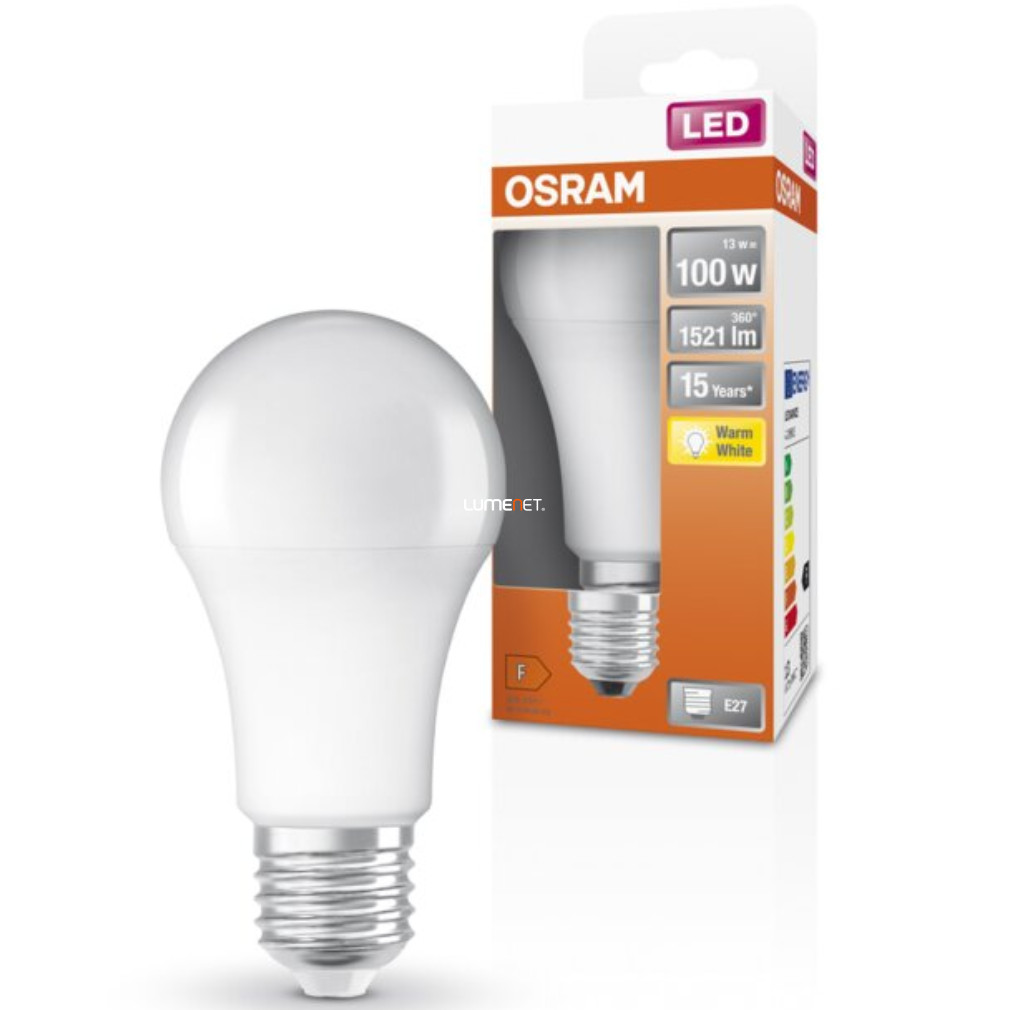 Osram E27 LED Star 13W 1521lm 2700K alb cald 200° - înlocuiește becul 100W