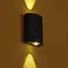 Ledvance Endura Style UpDown 6W 3000K IP44 lampă LED gri pentru exterior, montată pe perete