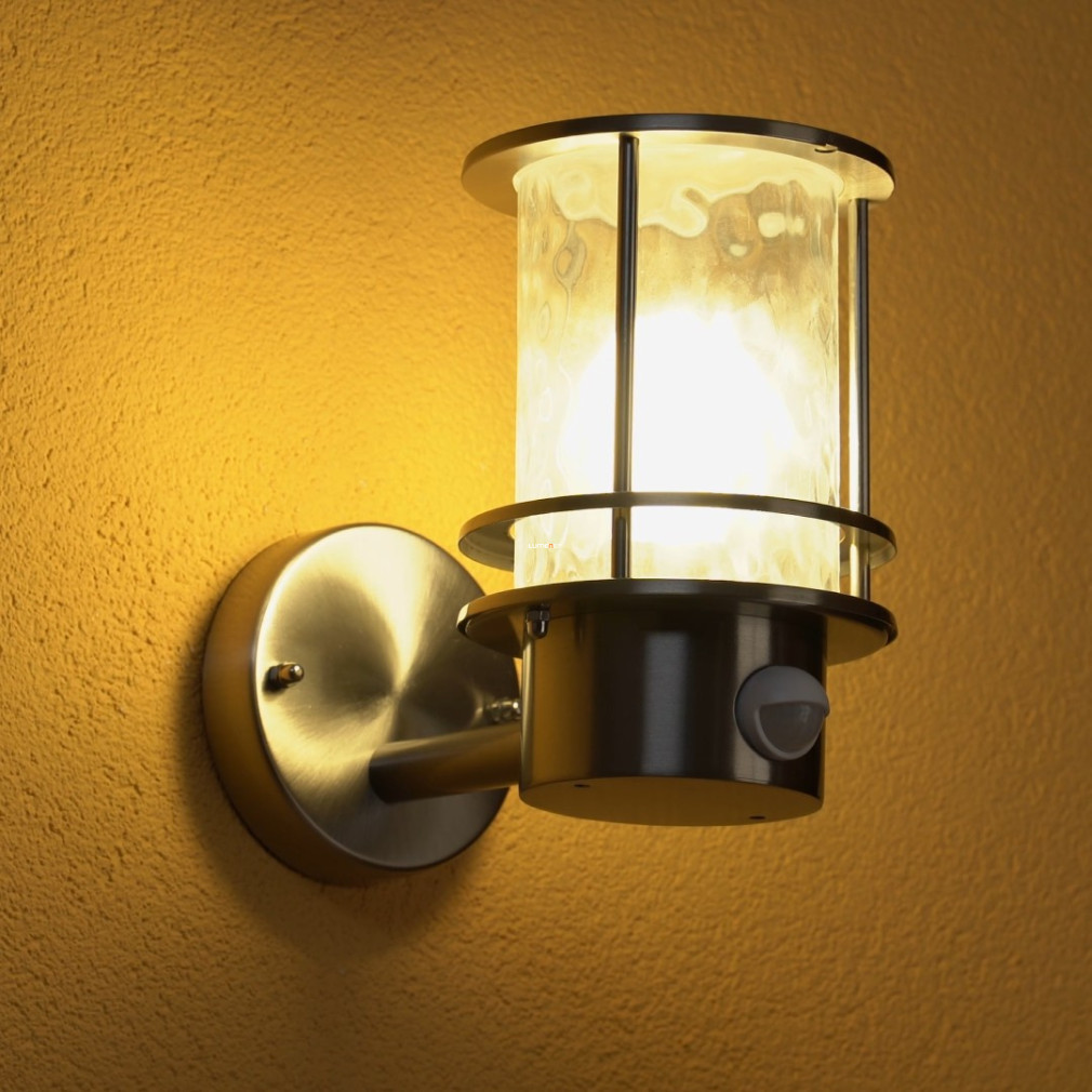 Ledvance Endura Classic Post Up 1xE27 IP44 lampă de exterior cu senzor de mișcare
