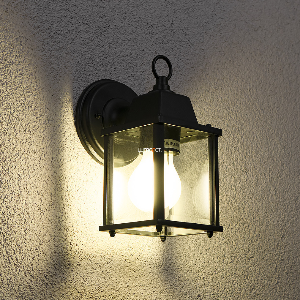 Ledvance Vintage 1906 lampă de perete pentru exterior, negru (Endura Classic Lantern Square S)